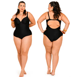 Maiô femino com bojo, Maiô plus size, Maiô