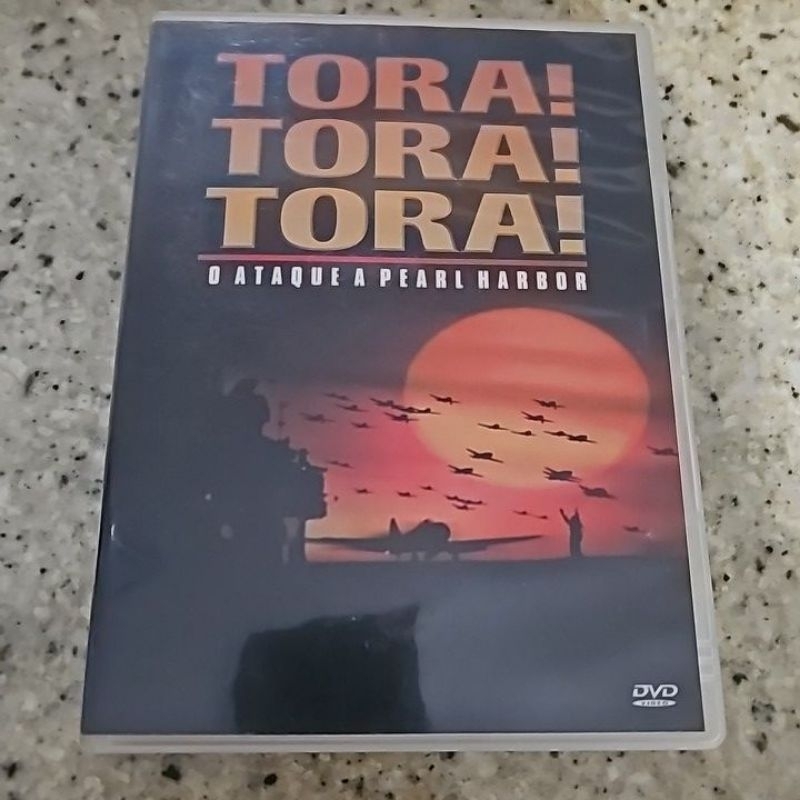DVD 'Tora! Tora! Tora! O Ataque a Pearl Harbor' Richard Fleicher.