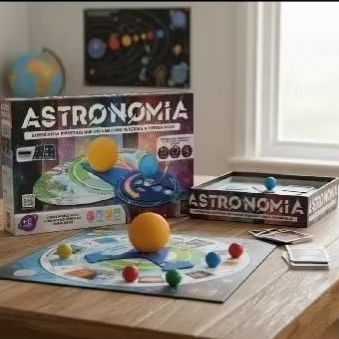 Astronomia Sistema Solar Tabuleiro Experiência- Grow