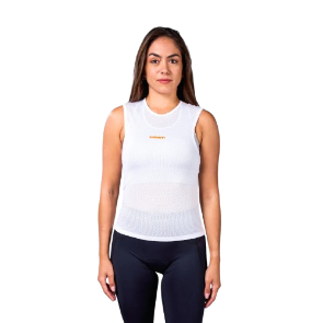 Imagem Base Layer Cycling Woom PRIMA Branco Unissex