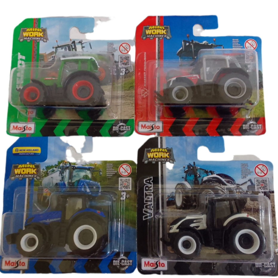 Brinquedo Miniatura De Carro Carrinho Trator Da Maísto Escala 1/64