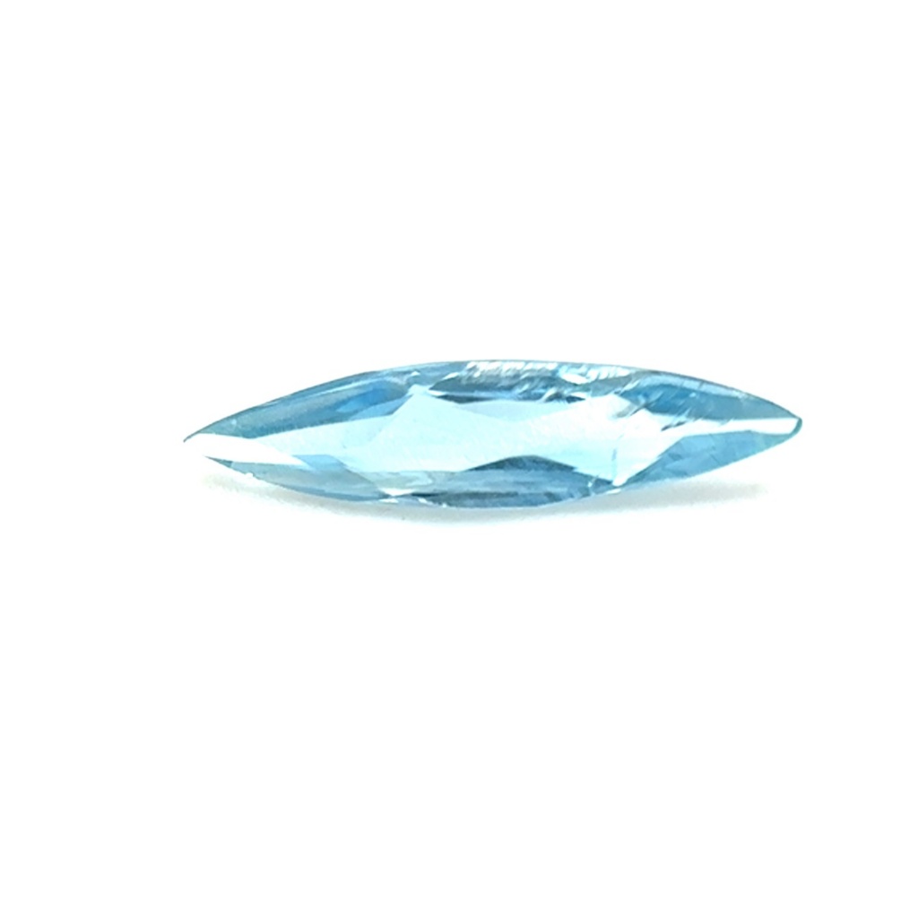 HLH04 - Agua Marinha - Navete - T. 11x2.5x1.5mm