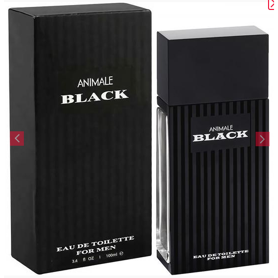 Perfume Animale Black Eau de Toilette Masculino 100ML