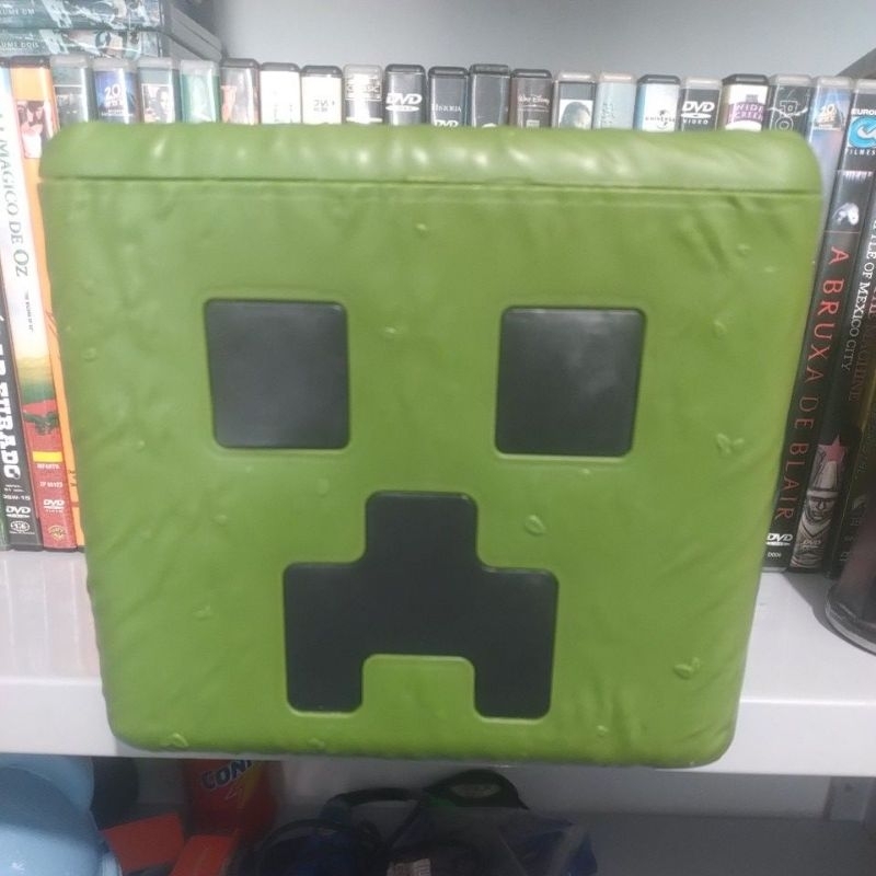 Balde de pipoca Creeper porta pipoca Caixa Snack Gamer Decorativa