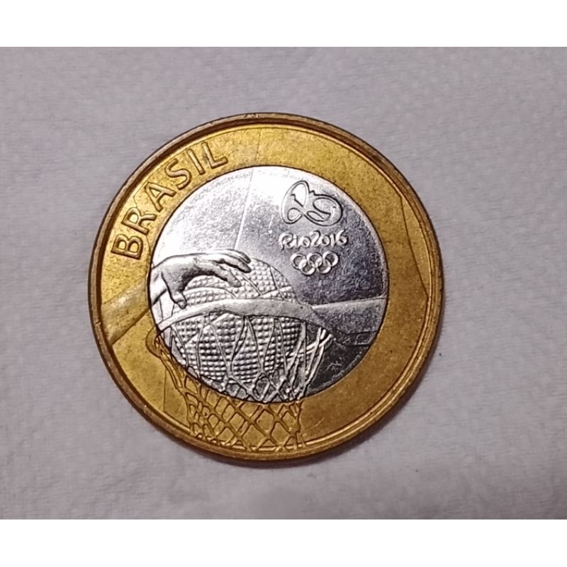 item colecionável das olimpíadas rio 2016 Basquete, em perfeito estado.