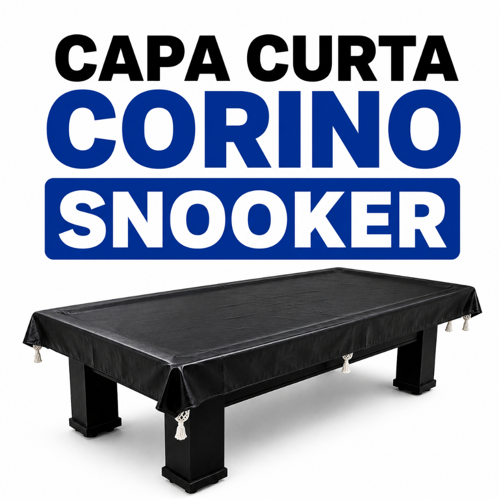 Capa Corino Para Mesa de Snooker 2,60 Curta Impermeável Mais Durabilidade para sua Mesa