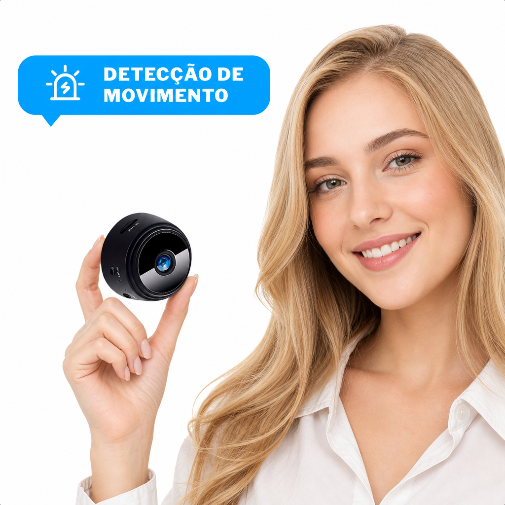 Câmera Espiã A9 Wifi Full HD 1080p Segurança Babá Eletrônica