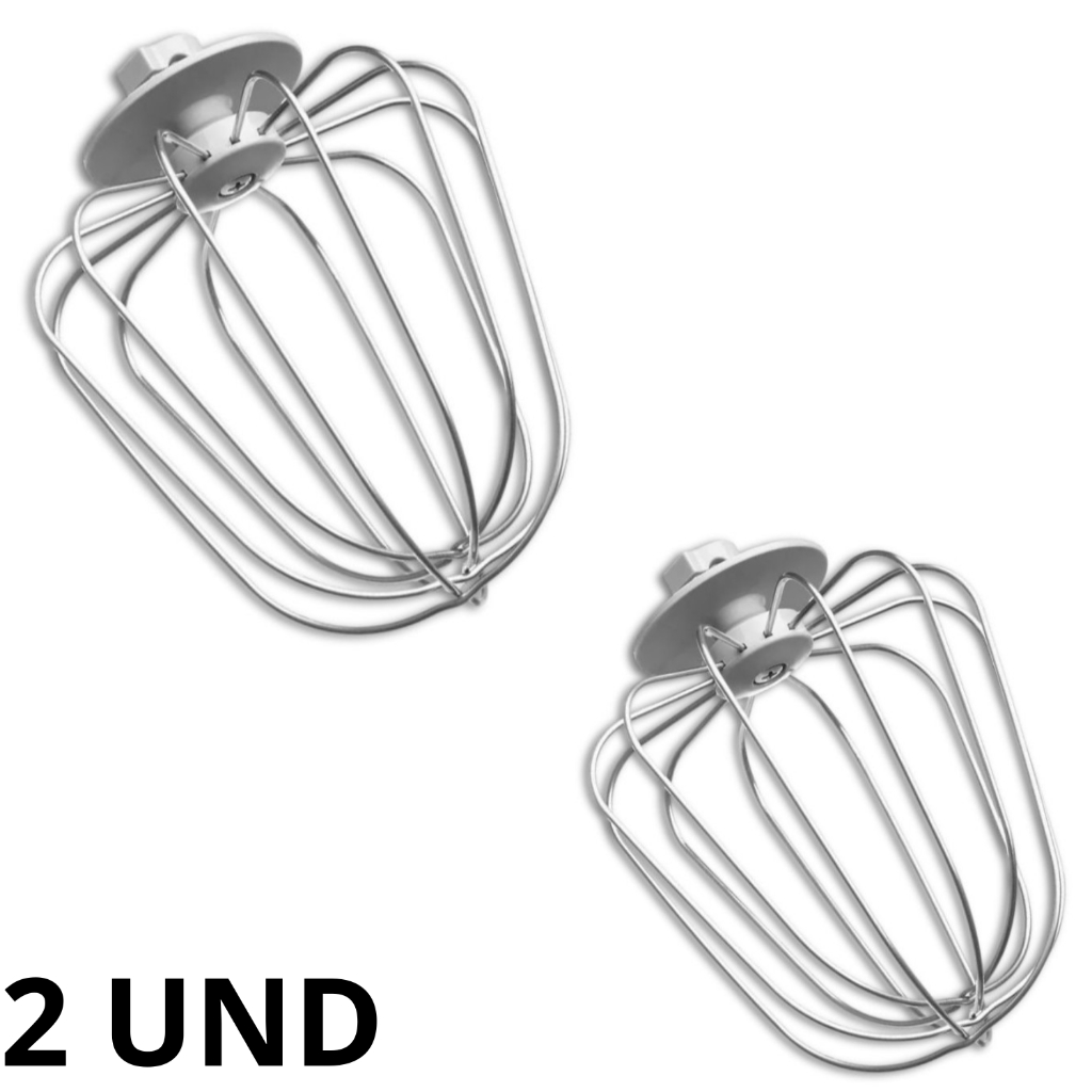 Kit 2 Unidades Batedor Globo para Massas Leves e Cremes Mondial