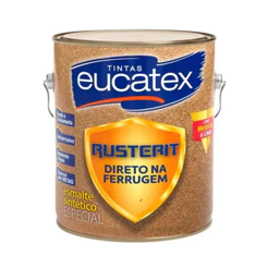 Rusterit Eucatex Esmalte Direto Na Ferrugem Alta Tecnologia 3 Lts