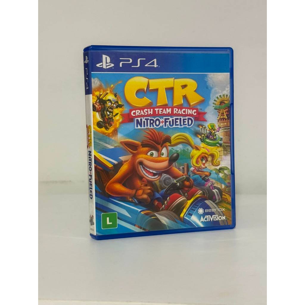 Crash Team Racing Nitro Fueled | Mídia Física | Jogos Originais para PS4