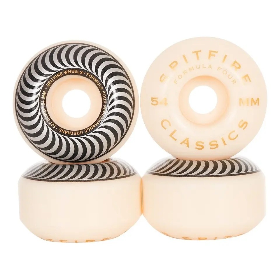 Rodas Spitfire F4 Formula Four 56mm 55mm 54mm 99a 101a 4 Roda Skate Spit fire 99d 101d + NF incluida
