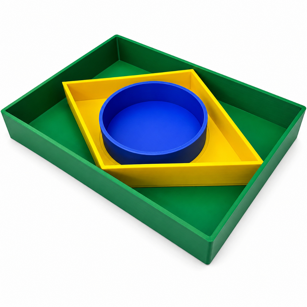 Petisqueira Bandeira Do Brasil Copa Do Mundo Bandeja para Aperitivos Churrasco e Reunião de Família