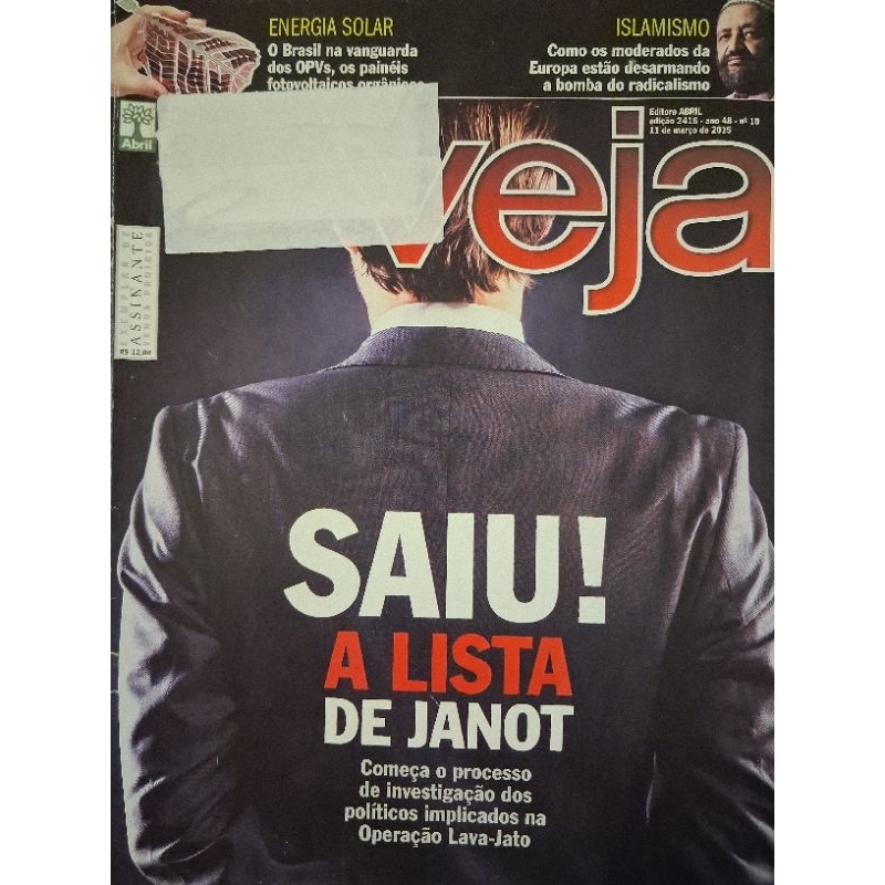 Revista Veja Edição 2416 - 11 de Março de 2015