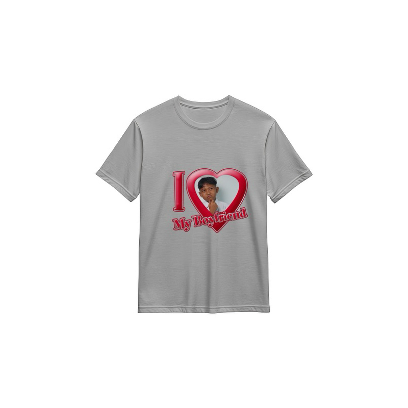 camisa I love my girlfriend/ I love my boyfriend personalizada