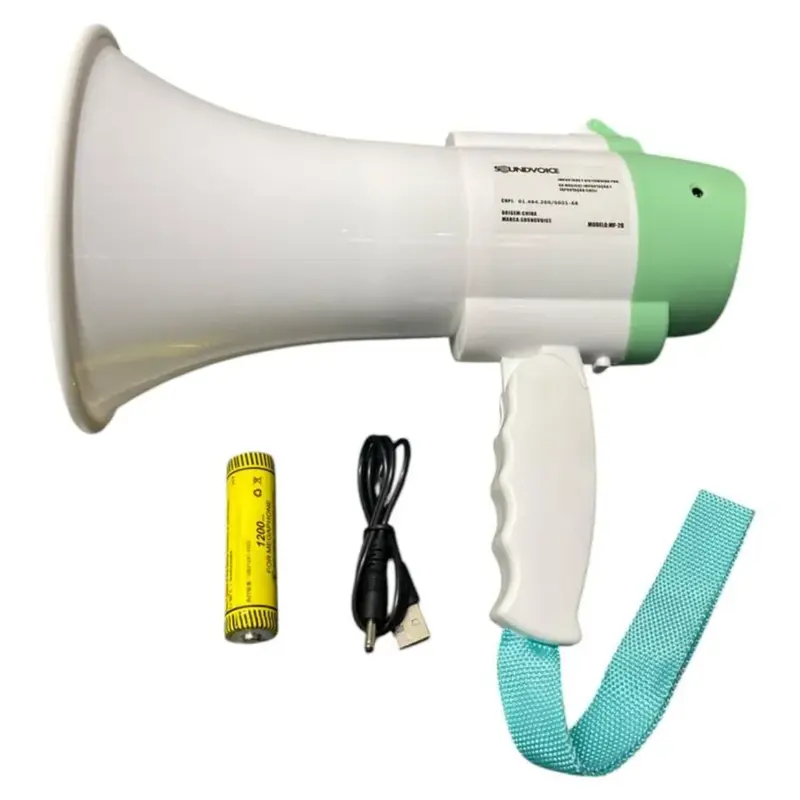 MEGAFONE SOUNDVOICE MF-20 REC BATERIA RECARREGÁVEL