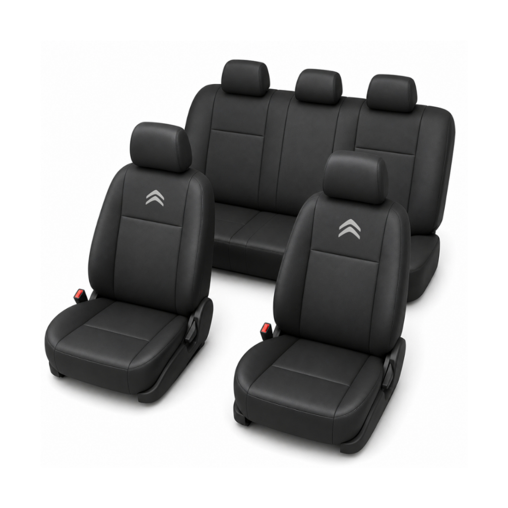 Capas Bancos Couro Automotivo C3, C4 Cactus, C4 Lounge, Aircross, Xsara Picasso, Berlingo, C3 Picasso