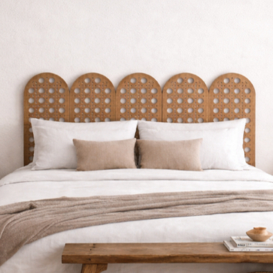 Placas Cabeceira Palhinha Indiana Decorativas Modular mdf Sem Borda Varias Opções Cama Moderna