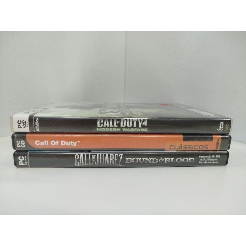 Jogos Clássicos para PC Original | Call of Duty 4 Modern Warfare | Call of Duty Clássicos | Call of Juarez Bound In B.