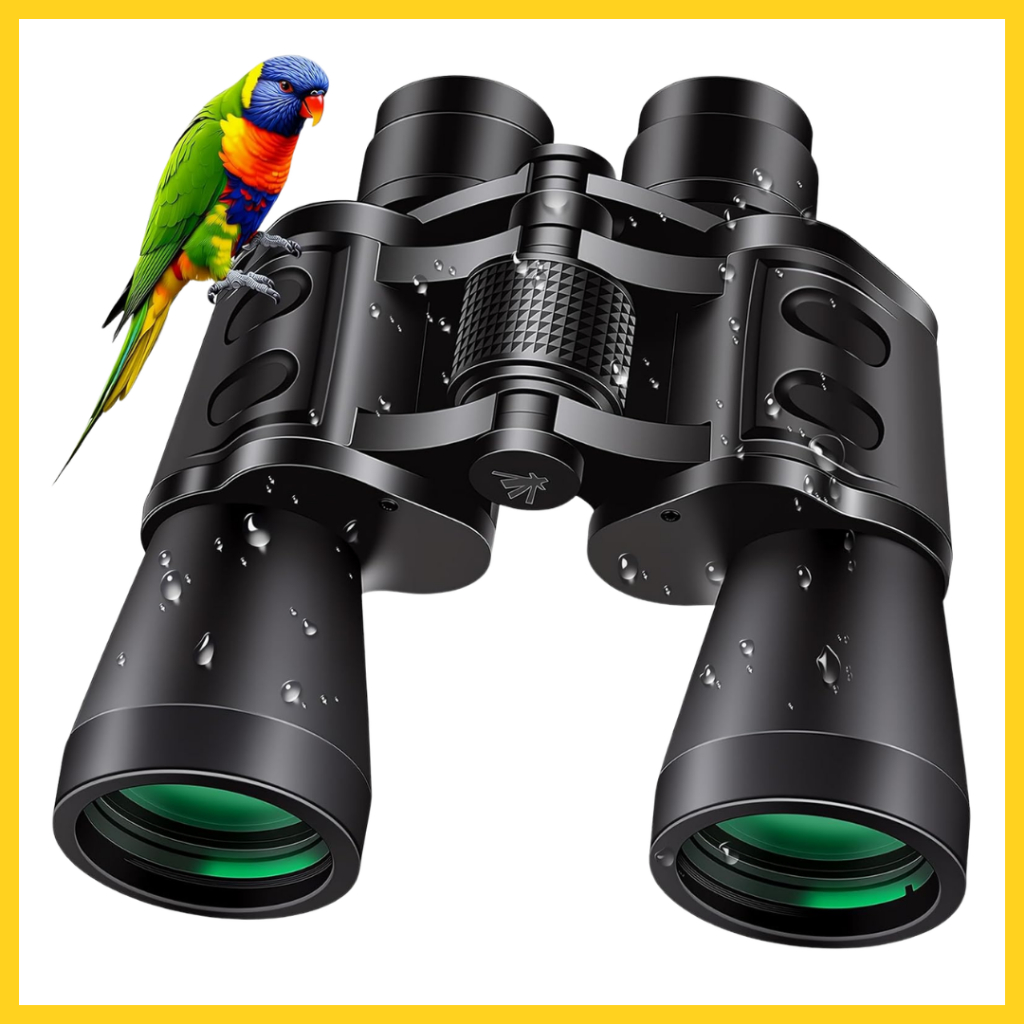 Binóculo 20x50 Profissional Alta Potência Visão HD Para Observação de Aves Natureza e Astronomia