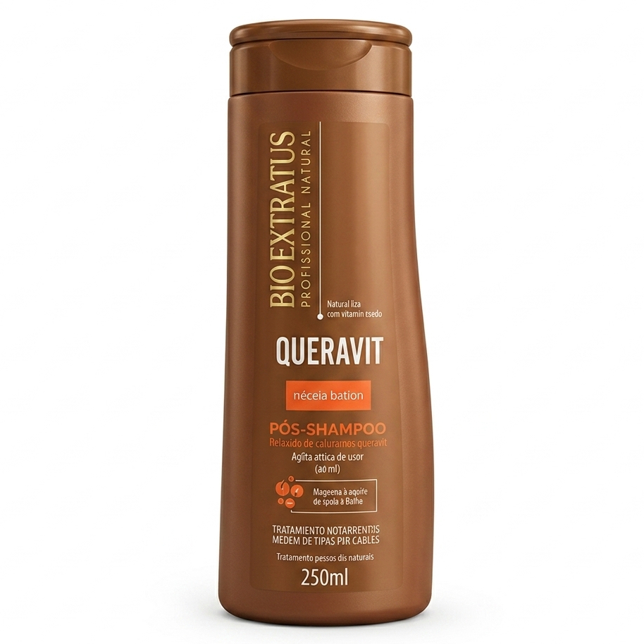 Pós-Shampoo Bio Extratus Queravit Tratamento Reconstrutor 250ml