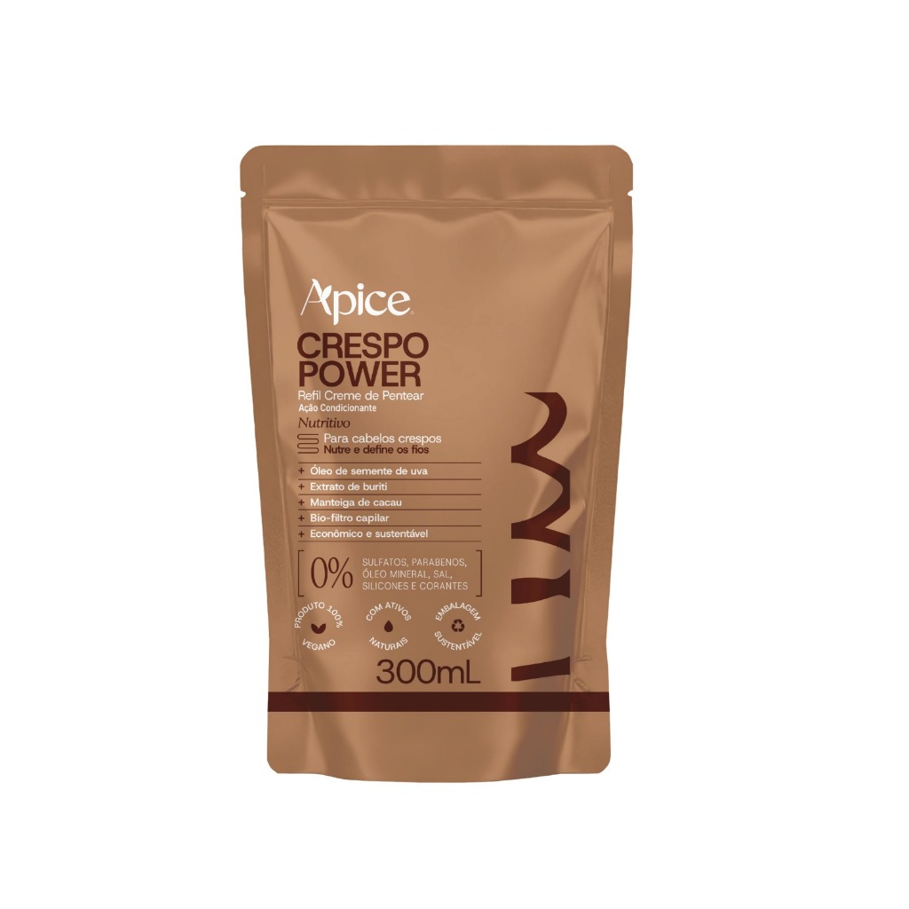 Apice Crespo Power Refil Creme de Pentear 300ml Crespos