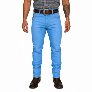 Calça Jeans Country Masculina Rodeio Premium Elastano