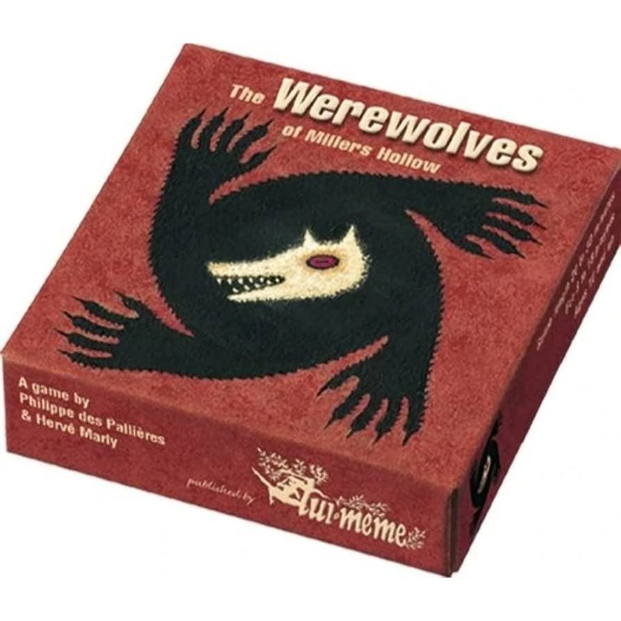 Jogo de Cartas A Werewolves of Millers's Hollow - Dedução Social e Blefe para Festas com Lobisomens