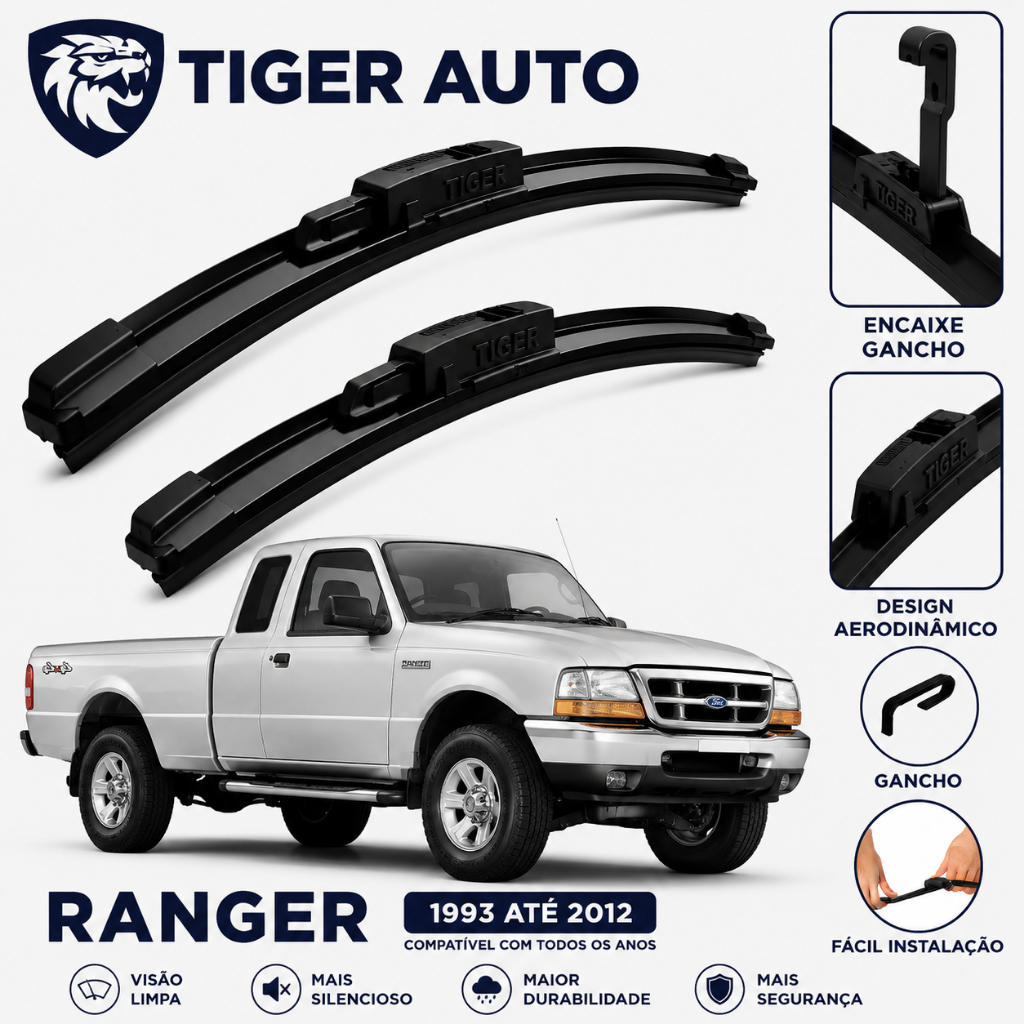 Par de palheta dianteira FORD RANGER 1993 ATÉ 2012