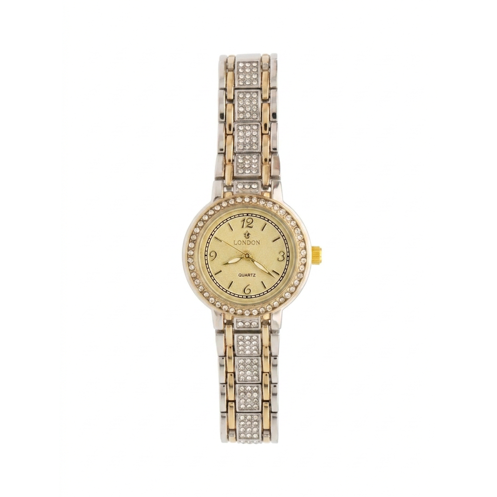 Relógio Feminino Lótus 28mm - LUISDEM Gold Prata Premium Tendência Blogueira Elegante