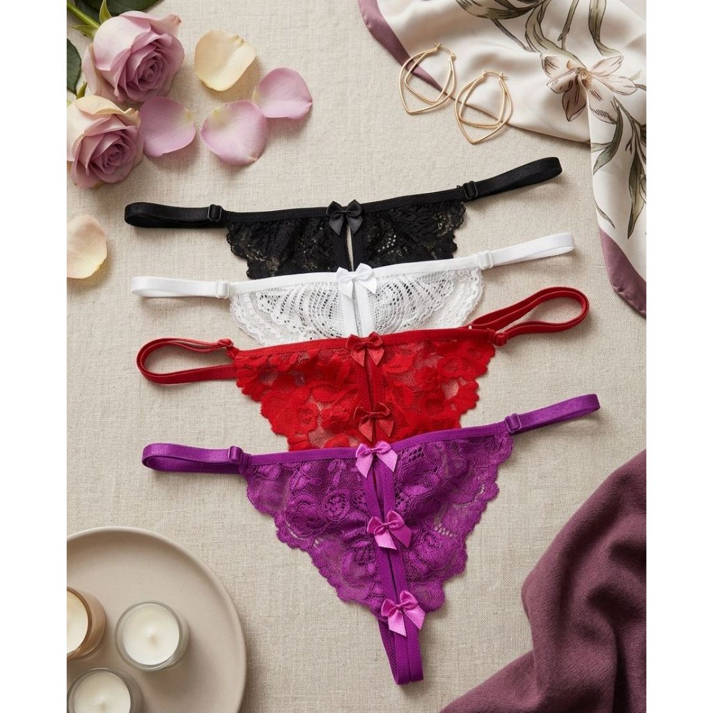 KIT Tanga de renda sensual APRESSADINHA para personalizaçao NAO ACOMPANHA LETRAS 662