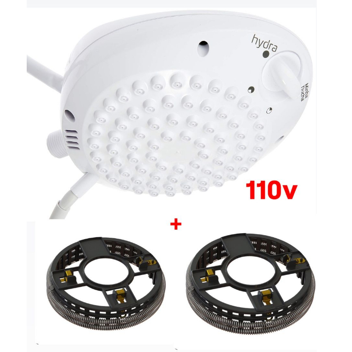 CHUVEIRO HYDRA 110v 5500W + 2 resistências extras 110v 3300W