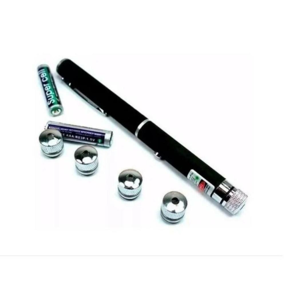 Caneta Laser Verde, Metal, Ponta Laser Verde, Cilíndrica, para Apresentações Profissionais, KA1117