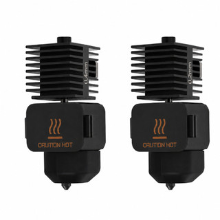Hotend Bambu Lab A1/ A1 Mini Bico Impressora 3D Aço Endurecido removível - Troca Fácil