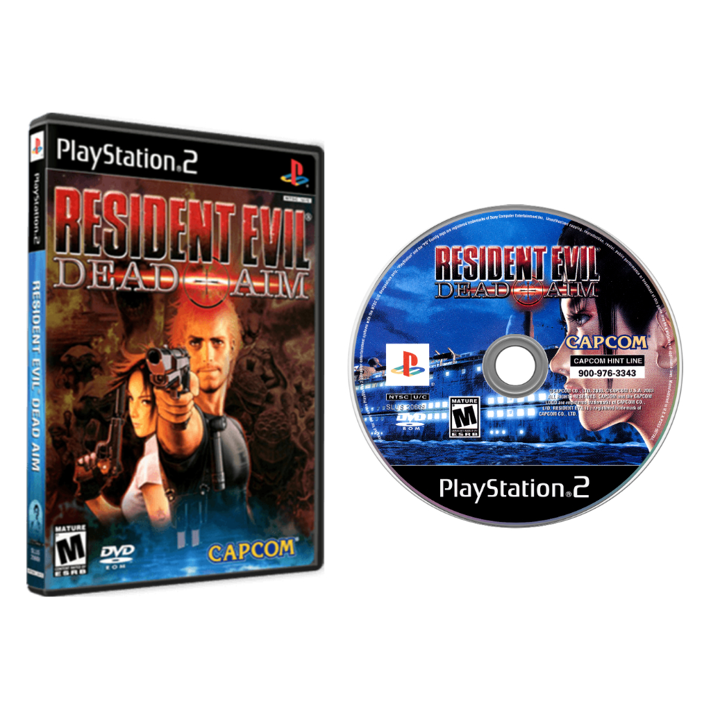 Jogo Resident Evil Dead Aim Para PS2 Playstation 2
