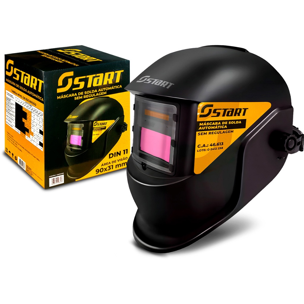 Mascara De Solda Escurecimento Automática Profissional Soldador Capacete Protet