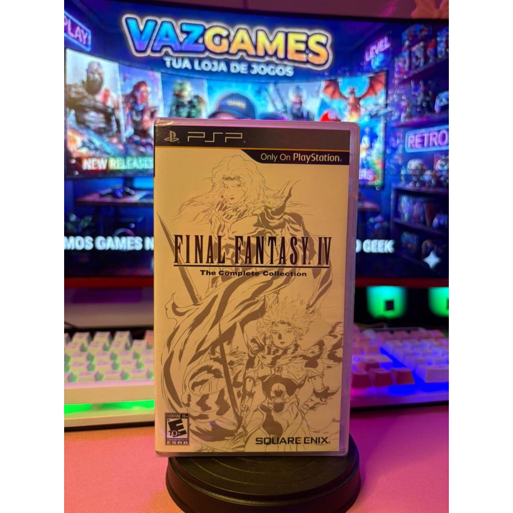 Jogo Final Fantasy IV The Complete Collection PSP Original Novo Lacrado