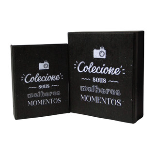 Álbum com Estojo magnético para fotos 10x15 para 500 fotos - Viagens & Memórias