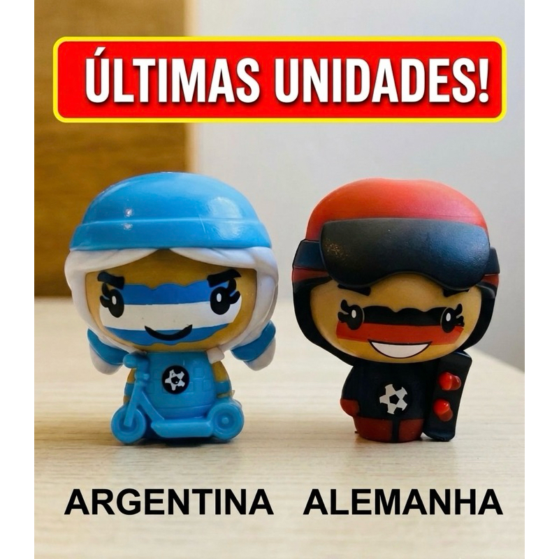Kinder ovo Copa do Mundo 2026 últimas unidades