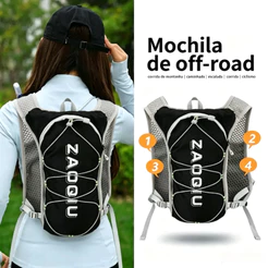 Mochila de Hidratação Esportiva 2L Impermeável para Bike Ciclismo Corrida (sem refil e com refil) CYC-90757