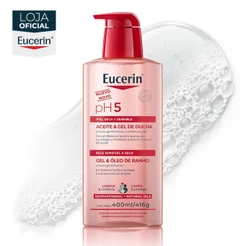 EUCERIN PH5 GEL E ÓLEO DE BANHO 400ML
