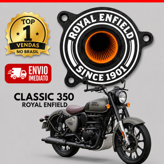 Tampa Alto Fluxo Para Filtro De Ar - Classic 350 Royal Enfield