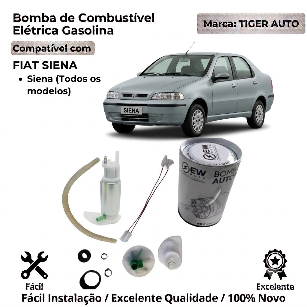 Refil da Bomba Combustivel Siena 2002 Até 2006