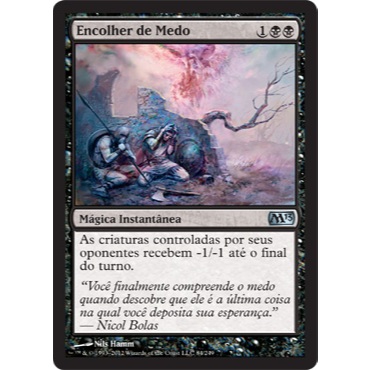Encolher de Medo - - Magic The Gathering