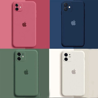 Capinha Aveludada com câmera fechada para IPhone 11 / 11Pro