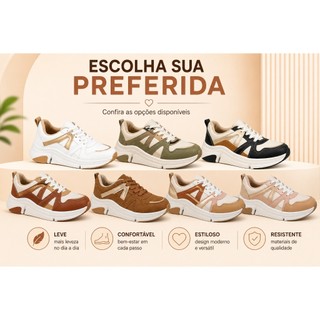 Tenis Feminino Modare Ultraconforto  7401.102.29627