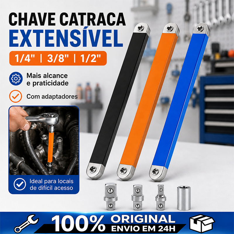 chave de extensão multifuncional chave de extensão de catraca chave de dupla finalidade