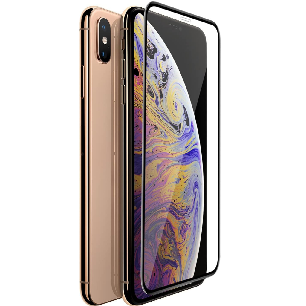 Pelicula apple de vidro iphone XS MAX 3d vidro temperado resistente a queda