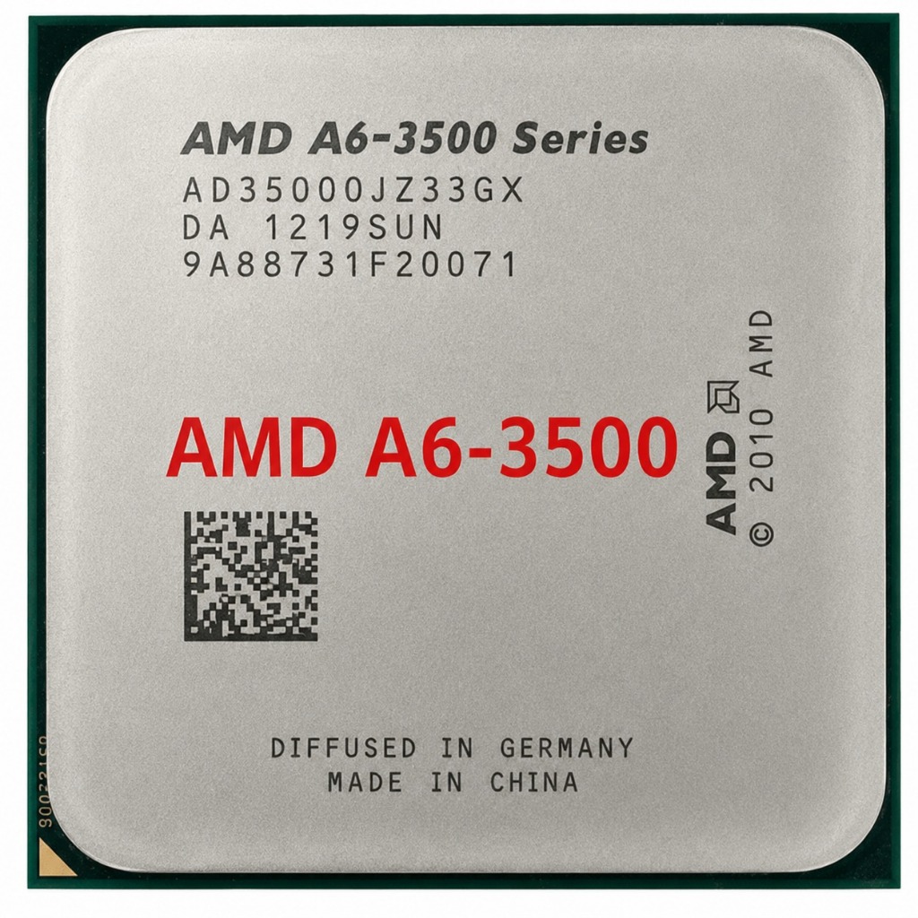 Processador AMD A6-3500 Triple Core 2.1GHz Socket FM1 Usado Testado