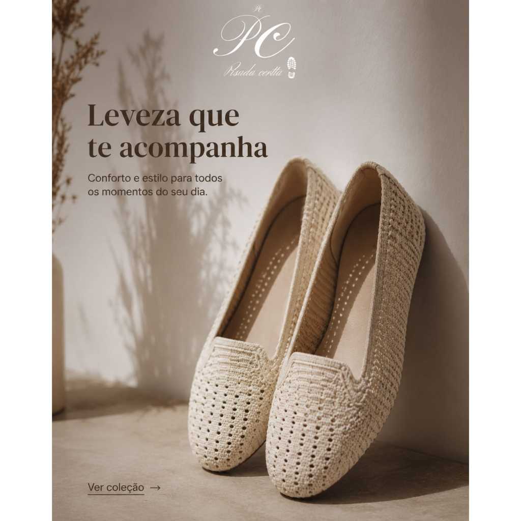Sapatilha casual feminina, design clássico, leve, confortável, versátil, combina com tudo.
