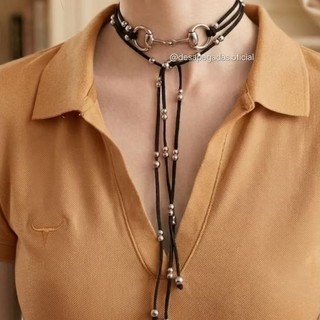 Colar bridão feminino country estilo boiadeira lançamento moda country feminino